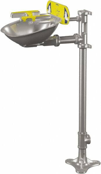 BRADLEY FIXTURES CORP. S19214BSS SAFETY EYE/FACE WASH, PEDESTAL MOUNT
