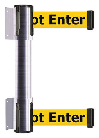 TENSATOR 896T2-1S-MAX-YAX-C BELT BARRIER CAUTION-DO NOT ENTER 2INW