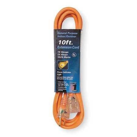 POWER FIRST 3EA97 EXTENSION CORD 10 FT. 13A 16/3 GA.
