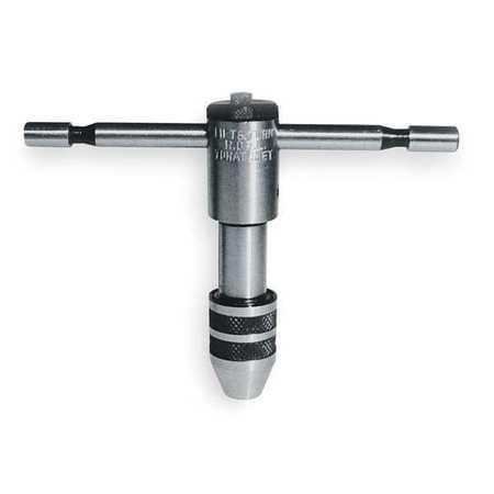 WESTWARD 2CYT5 T HANDLE TAP WRENCH RATCHET 1/16-1/4 IN