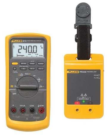 FLUKE FLUKE-87V/PRV DIGITAL MULTIMETER KIT 1000V 50 MOHMS