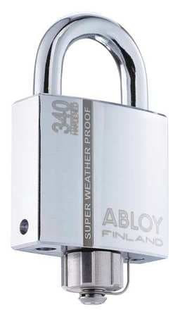 ABLOY PLM340/25B-KD KEYED PADLOCK 3/8 IN DIA. 1-3/32 IN W