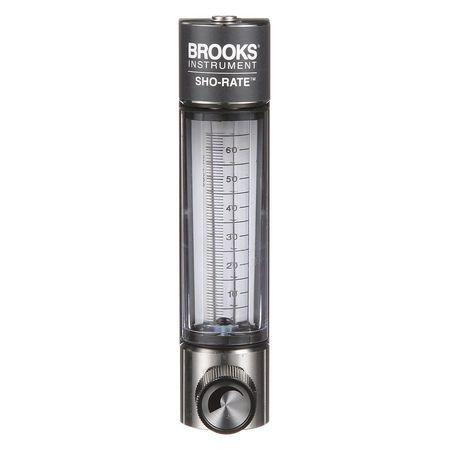 BROOKS 1250AR6041MRSVV FLOWMETER,FLOW RANGE @ CCM OF AIR 0-900