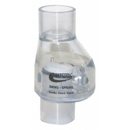 VALTERRA 200-C07 CHECK VALVE 3/4IN SLIP X SLIP CLEAR