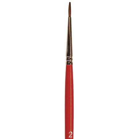 WOOSTER F1620 #1 PAINT BRUSH ARTIST #1 7IN.L RED