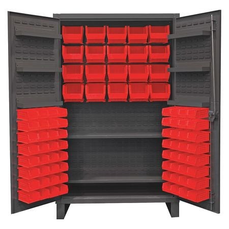 DURHAM MFG CO HDC48-84-2S6D1795 HEAVY DUTY STORAGE CABINETS WITH HOOK-ON