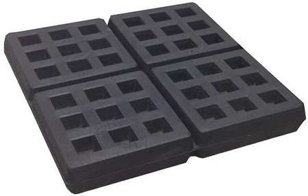MASON 20UZ19 VIBRATION ISOLATION PAD 2400LB PK2