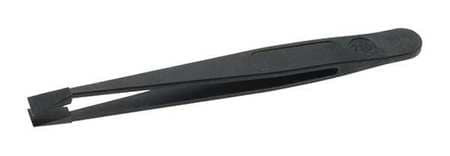 AVEN TOOLS 18536 TWEEZER STRAIGHT FLAT BROAD 4-1/2IN.L