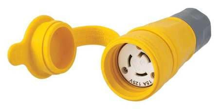 HUBBELL HBL25W47A 125V 15A NEMA L5-15R INDUSTRIAL TWIST LO