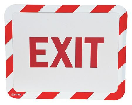 TARIFOLD P194943EX SIGN HOLDER MAGNETIC EXIT PK2