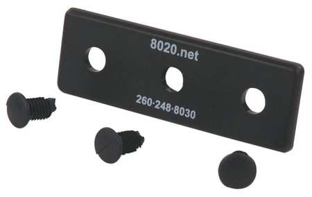 80/20 2046-2 END CAP 1 1/2 INX3/16 INX4 1/2 IN PK2