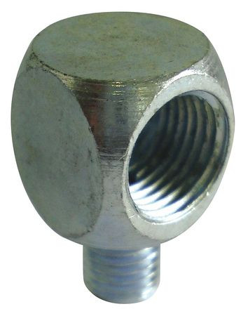 WESTWARD 5NUG0 GREASE FITTING 90 DEG SQ 1/8-27 PK5