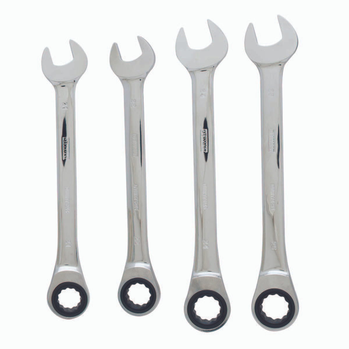 DEWALT TOOLS DWMT74194 JUMBO RATCHETING COMBO WRENCH SET-MM