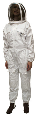 HARVEST LANE HONEY LLC CLOTHSL-101 BEEKEEPING SUIT, COTTON & POLYESTER, LAR