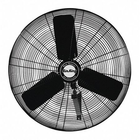 AIR KING AMERICA 9035 30IN OSCILLATING WALL MOUNT FAN,W/MOUNT