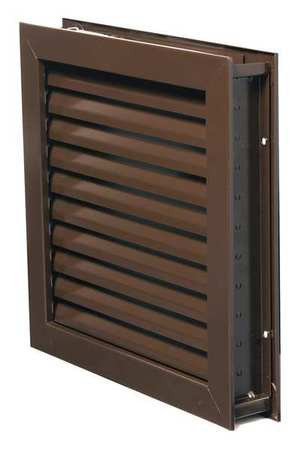 NATIONAL GUARD L-1900DKB-18x24 FUSIBLE LOUVER STEEL