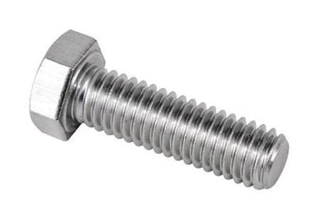 CALBRITE S60200HC10 HEX CAP SCREW 1/4IN DIA 5/32INHX1/2INW