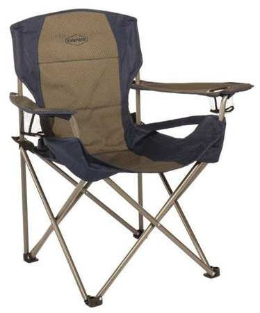 KAMP-RITE TENT COT INC CC026 CHAIR BLUE/GRAY 20 IN L X 38 IN H