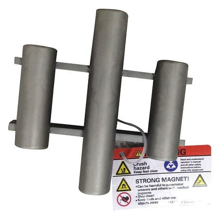 GRAINGER GLOBAL SOURCING 34TA09 MAGNETIC GRATE ROUND CERAMIC 6 IN DIA.