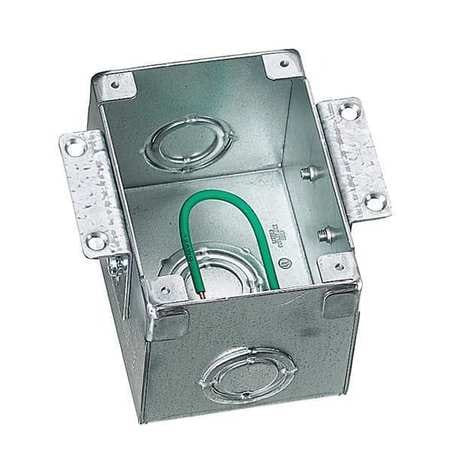 HUBBELL B2481 ELECTRICAL BOX, 42 CU IN, FLOOR BOX TYPE