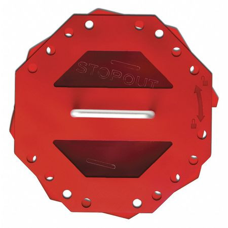 STOPOUT KCC620 GROUP LOCKOUT BOX RED 7-3/4 H