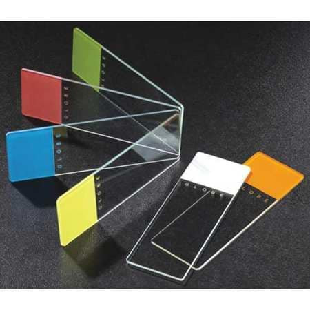 GLOBE SCIENTIFIC 1334P MICROSCOPE SLIDE,PINK,PK144