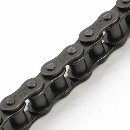 TRITAN 80-1R X 100FT ROLLER CHAIN,100FT,RIVETED PIN,STEEL