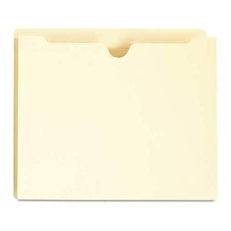 UNIVERSAL ONE UNV73500 FILE JACKET 1IN.W MANILA LETTER PK50