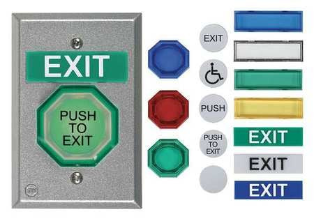 SAFETY TECHNOLOGY INTERNATIONAL UB-2PN UNIVERSAL BUTTON PNEUMATIC 2 IN.
