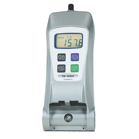 SHIMPO FGE-500HXY DIGITAL FORCE GAUGE,500 LB.,4 DIGIT LCD