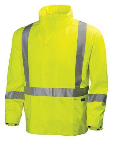 HELLY HANSEN 70261_360-3XL RAIN JACKET HI-VISIBILITY YELLOW 3XL