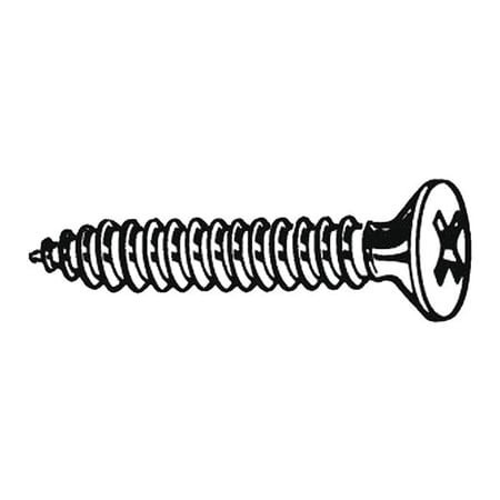 GRAINGER GLOBAL SOURCING U26680.016.0300 SHEET METAL SCREW FLAT #8 3 IN. PK100