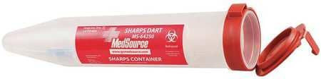 MEDSOURCE MS-64250 SHARPS CONTAINER 3/8 GAL. PK24