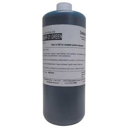 CARCO 1000-HF-31 GREEN MARKING INK DYE TYPE GREEN 15 TO 20 MIN