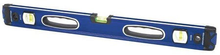 WESTWARD 32ZU64 I-BEAM LEVEL ALUMINUM BUBBLE