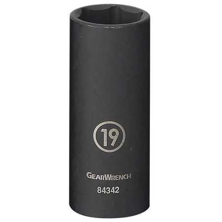 GEARWRENCH 84344N 3/8"DRIVE 22MM DEEP IMPACT SOCKET