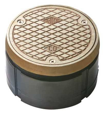 JAY R. SMITH MFG. CO 4020NBTOP4-NS FLOOR CLEANOUT NICKEL BRONZE 5-3/4 IN.