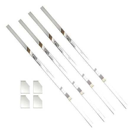 MIRREDGE 24400 MIRROR INSTALL KIT CLEAR MIRROR 48 IN L