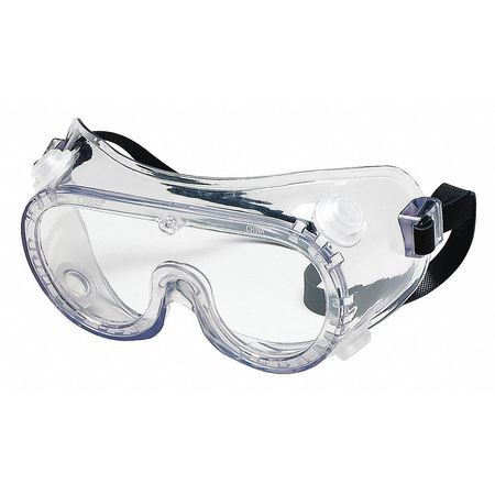 MCR SAFETY 2235RB SAFETY GOGGLES, 22 SERIES, CLEAR LENS, D