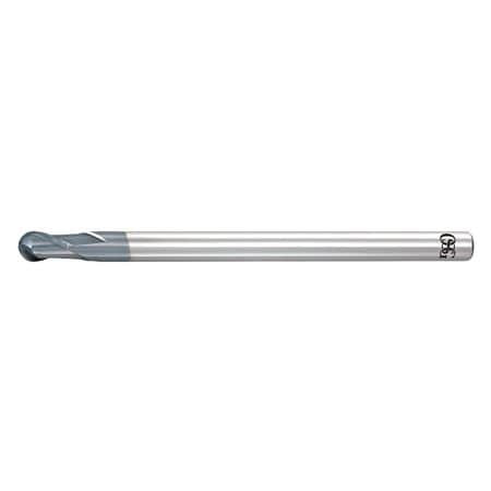 OSG 3105400 BALL END MILL SINGLE END 4.00MM CARBIDE