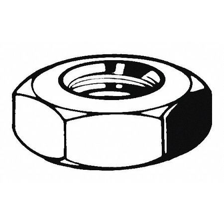 GRAINGER GLOBAL SOURCING U11073.031.0001 JAM NUT 5/16-24 GR 5 ZP PK50