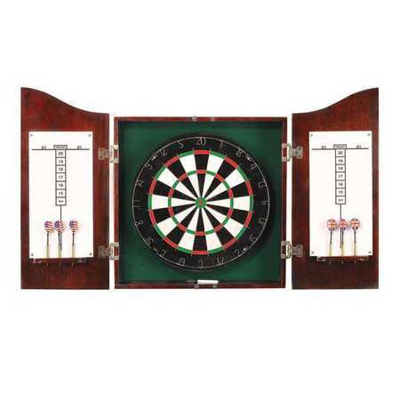 HATHAWAY BG1041CH DARTBOARD DARK CHERRY 25-1/2INH X 44INW