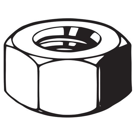 GRAINGER GLOBAL SOURCING U04025.050.0001 HEX NUT 1/2-13 GR C STEEL PLAIN PK25