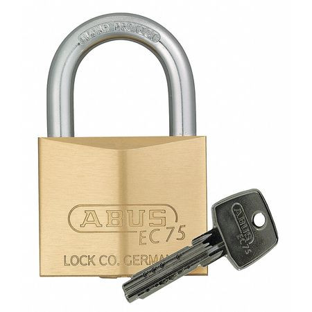 ABUS 75/30 KD KEYED PADLOCK DIFFERENT 1-1/4 W