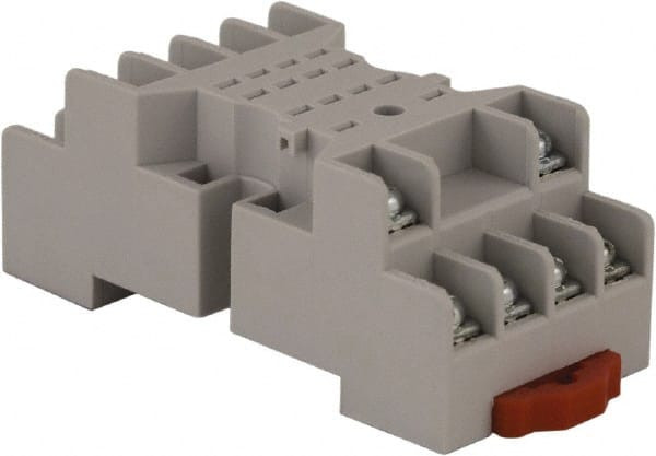 SQUARE D 8501NR45B RELAY SOCKET, SQUARE, 14 PINS, 10 A
