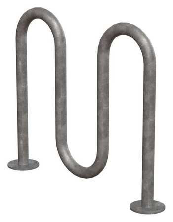 MADRAX H36-5-SF-G BIKE RACK GALV (5)BIKES 36 IN H 3 IN W
