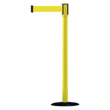 TENSABARRIER 890B-33-35-33-STD-NO-Y5X-C BARRIER POST WITH BELT YLLW 7-1/2 FT L