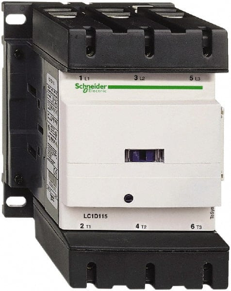 SCHNEIDER ELECTRIC LC1D115F7 IEC MAGNETIC CONTACTOR 110V COIL 115A