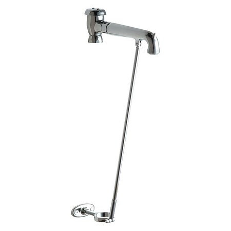CHICAGO FAUCETS 814-SVBJKCP 7 1/2IN RIGID SPOUT WITH PAIL
