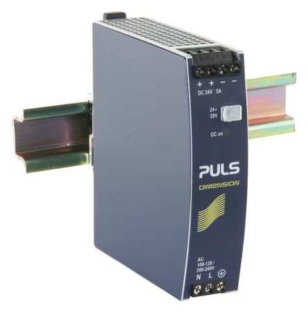 PULS CS5.241 DC POWER SUPPLY METAL 24 TO 28VDC 120W